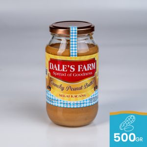 Dale’s Farm Crunchy 500g - Peanut Butter