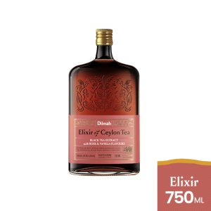 Dilmah Elixir of Ceylon Black Tea with Rose & Vanilla Flavour 750ML