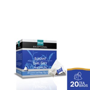 Dilmah Exceptional Leaf Tbag Elegant Earl Grey 20s - Teh Celup